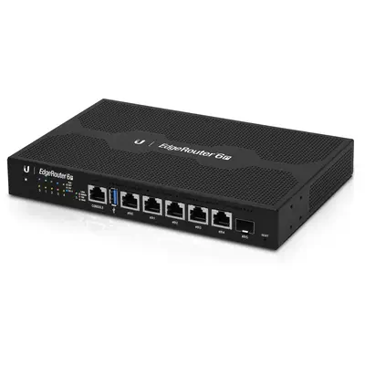 Ubiquiti EdgeRouter 6P Routeur connecté Gigabit Ethernet Noir - visuel 1