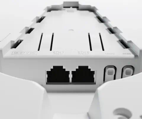 Mikrotik cAP XL ac 867 Mbit/s Blanc Connexion Ethernet, supportant l'alimentation via ce port (PoE) - Borne Wifi - visuel 4