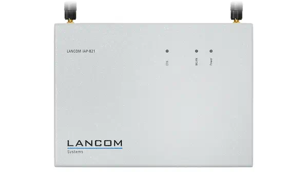 LANCOM IAP-821 (UK) 867 Mbit/s Gris, Blanc Connexion Ethernet, supportant l'alimentation via ce port - LANCOM Systems - Borne Wifi - visuel 2
