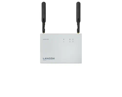 LANCOM IAP-821 (UK) 867 Mbit/s Gris, Blanc Connexion Ethernet, supportant l'alimentation via ce port - LANCOM Systems - Borne Wifi - visuel 1