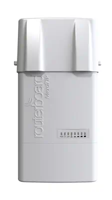 Mikrotik BaseBox 5 Gris Connexion Ethernet, supportant l'alimentation via ce port (PoE) - Borne Wifi - visuel 1