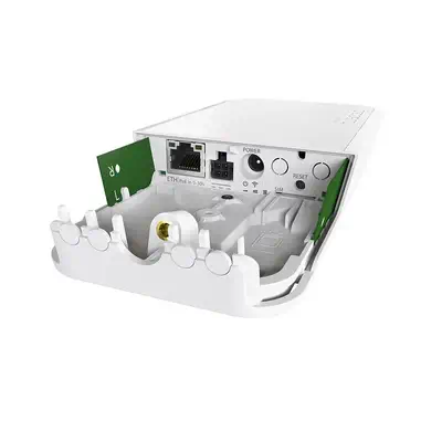 Mikrotik wAP R 300 Mbit/s Blanc Connexion Ethernet, supportant l'alimentation via ce port (PoE) - Borne Wifi - visuel 2