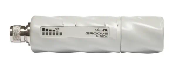 Mikrotik GrooveA 52 ac Blanc Connexion Ethernet, supportant l'alimentation via ce port (PoE) - Borne Wifi - visuel 1