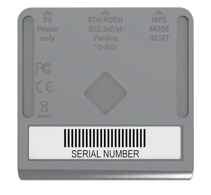 Mikrotik mAP lite Blanc Connexion Ethernet, supportant l'alimentation via ce port (PoE) - Borne Wifi - visuel 5