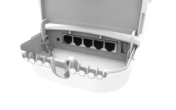 Mikrotik OmniTIK 5 PoE ac 54 Mbit/s Connexion Ethernet, supportant l'alimentation via ce port (PoE) - Borne Wifi - visuel 2