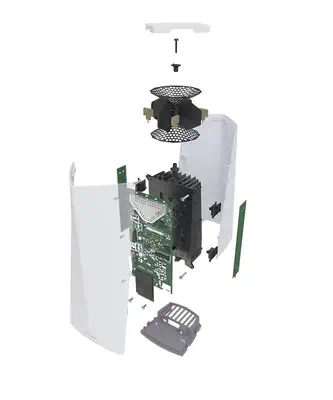 Mikrotik RBD25G-5HPacQD2HPnD 1733 Mbit/s Blanc Connexion Ethernet, supportant l'alimentation via ce  - Borne Wifi - visuel 3