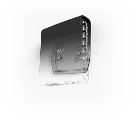 Mikrotik hAP ac² 1167 Mbit/s Noir Connexion Ethernet, supportant l'alimentation via ce port (PoE) - Borne Wifi - visuel 5
