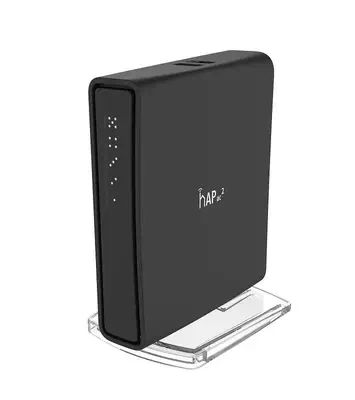 Mikrotik hAP ac² 1167 Mbit/s Noir Connexion Ethernet, supportant l'alimentation via ce port (PoE) - Borne Wifi - visuel 2