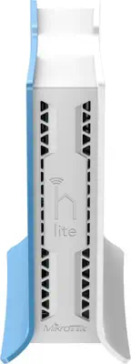 Mikrotik RB941-2ND-TC point d'accès réseaux locaux sans fil 300 Mbit/s Bleu, Blanc - Borne Wifi - visuel 6