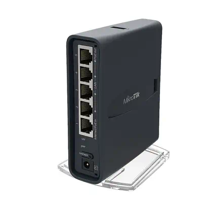 Mikrotik hAP ac lite tower Noir Connexion Ethernet, supportant l'alimentation via ce port (PoE) - Borne Wifi - visuel 3
