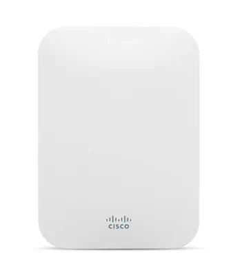 Cisco Meraki MR18 600 Mbit/s Blanc Connexion Ethernet, supportant l'alimentation via ce port (PoE) - Borne Wifi - visuel 1