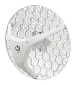 Revendeur officiel Mikrotik LHG 5 ax 1200 Mbit/s Blanc Connexion Ethernet, supportant l'alimentation via ce port (PoE)