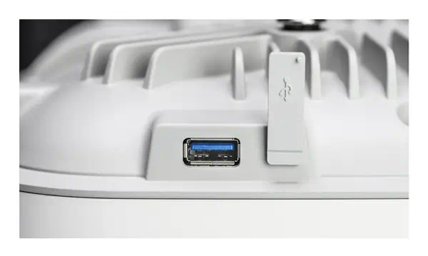 LANCOM LX-7200 9600 Mbit/s Blanc Connexion Ethernet, supportant l'alimentation via ce port (PoE) - LANCOM Systems - Borne Wifi - visuel 3