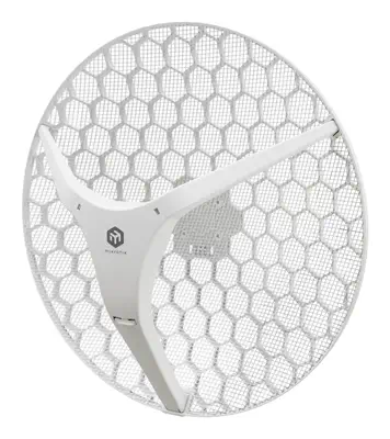 Mikrotik LHG XL 5 ax 1200 Mbit/s Blanc Connexion Ethernet, supportant l'alimentation via ce port (Po - Borne Wifi - visuel 2