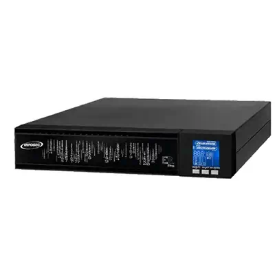 Infosec E3 Pro 2000 RT alimentation d'énergie non interruptible Double-conversion (en ligne) 2 kVA 1 - Onduleur - visuel 1