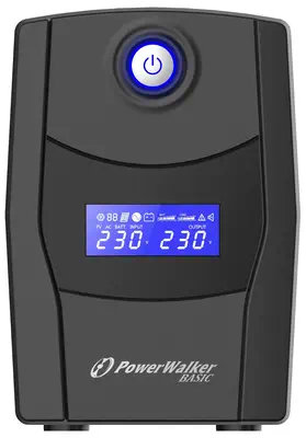 PowerWalker VI 800 STL alimentation d'énergie non interruptible Interactivité de ligne 0,8 kVA 480 W - Onduleur - visuel 1