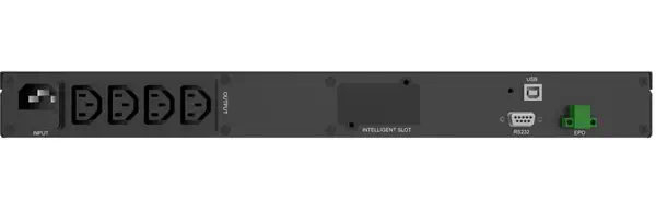 PowerWalker VI 750 R1U IEC UK alimentation d'énergie non interruptible Interactivité de ligne 0,75 k - Onduleur - visuel 4