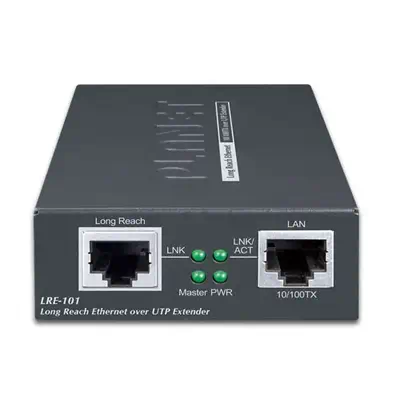 PLANET LRE-101 prolongateur réseau Émetteur et récepteur réseau Noir 10, 300 Mbit/s - Accessoire Réseau - visuel 2