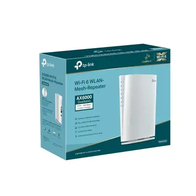 TP-Link AX6000 Mesh Wi-Fi 6 Blanc 1000, 2500 Mbit/s - Accessoire Réseau - visuel 5