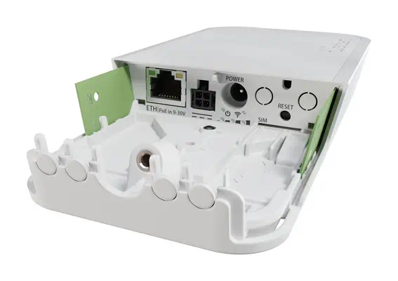 Mikrotik wAP LTE kit (2024) 300 Mbit/s Blanc Connexion Ethernet, supportant l'alimentation via ce po - Borne Wifi - visuel 2