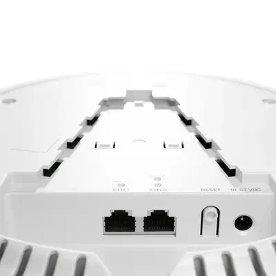 Mikrotik cAP ax 1774 Mbit/s Blanc Connexion Ethernet, supportant l'alimentation via ce port (PoE) - Borne Wifi - visuel 3