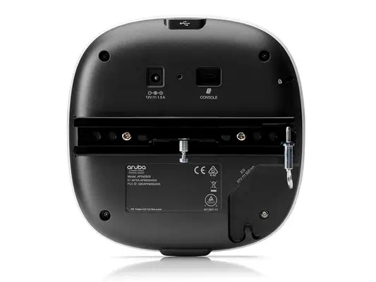 HPE Aruba Networking AP-505 (RW) 1774 Mbit/s Blanc Connexion Ethernet, supportant l'alimentation via - Borne Wifi - visuel 2
