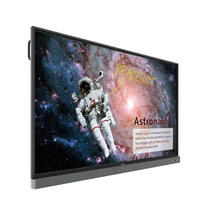 BenQ RM8602K tableau blanc interactif 2,18 m (86") 3840 x 2160 pixels Écran tactile Noir - Ecran TV - visuel 3