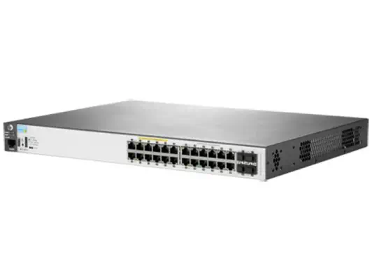 HPE Aruba 2530 24G PoE+ Géré L2 Gigabit Ethernet (10/100/1000) Connexion Ethernet, supportant l'alim - Switchs et Hubs - visuel 2
