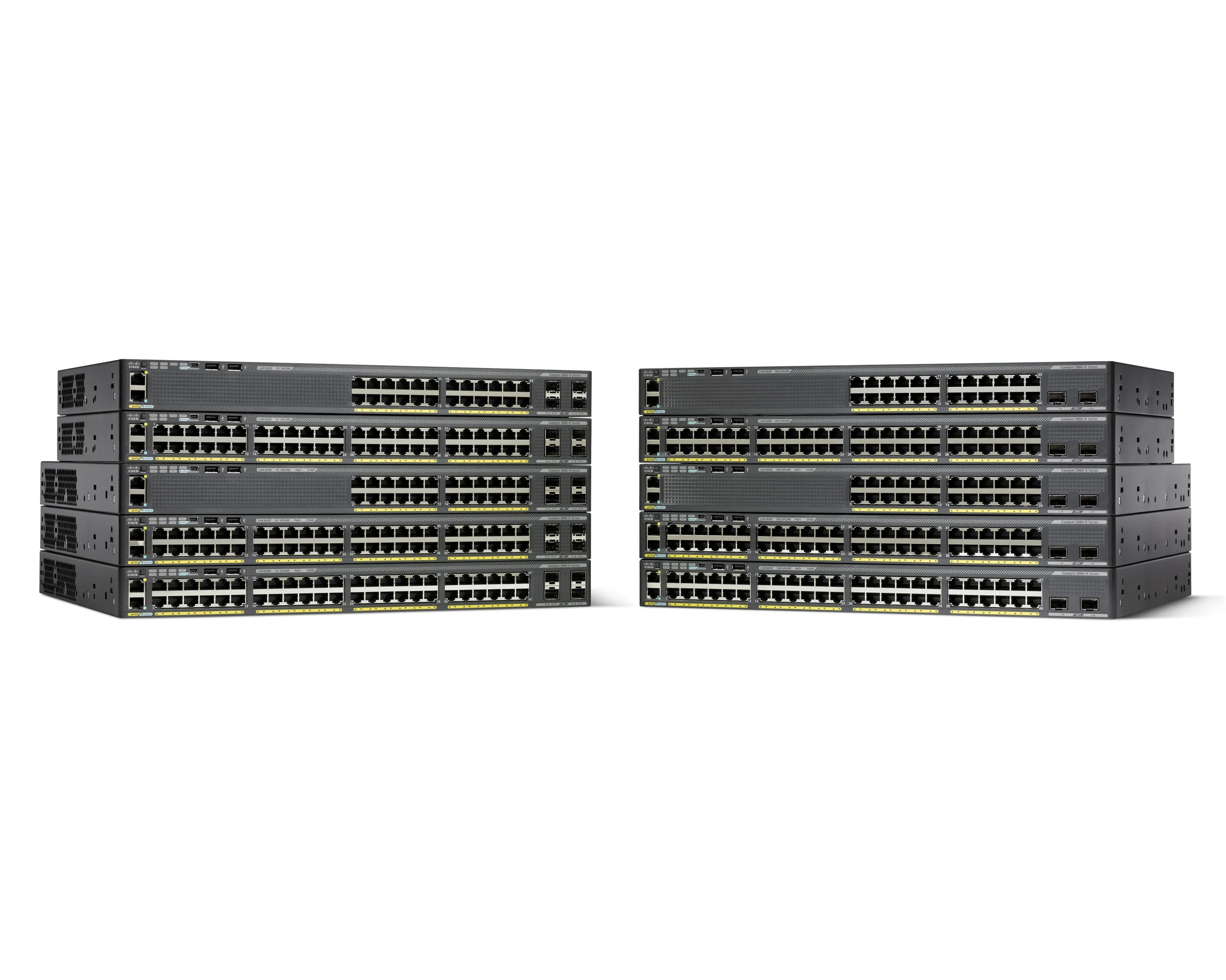 Cisco Catalyst WS-C2960XR-24PS-I Géré L2 Gigabit Ethernet (10/100/1000) Connexion Ethernet, supporta - Switchs et Hubs - visuel 2
