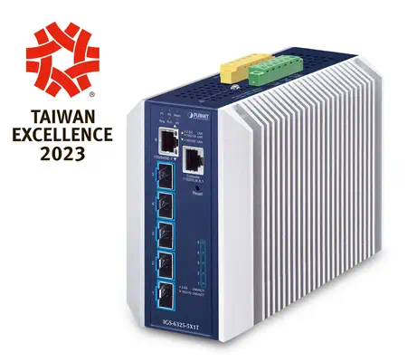 Industrial Layer 3 5-Port - PLANET - Switchs et Hubs - visuel 1