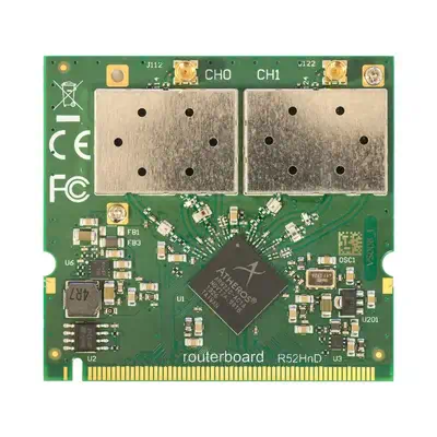 Mikrotik R52HND carte réseau Interne WLAN - Carte Réseau - visuel 1
