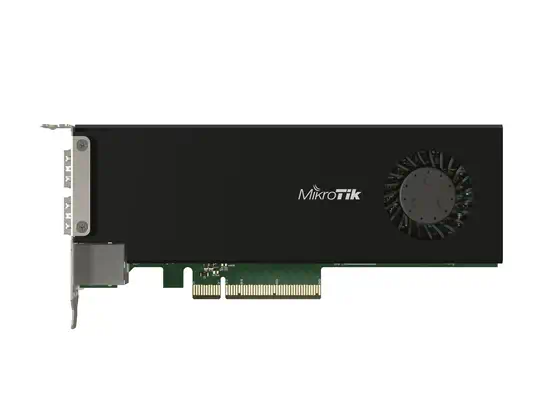 Mikrotik CCR2004-1G-2XS-PCIe Interne Ethernet / Fiber - Carte Réseau - visuel 3