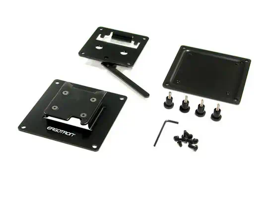 Ergotron FX30 Fixed Wall Mount 68,6 cm (27") Mur Noir - Support Fixe & Mobile - visuel 3