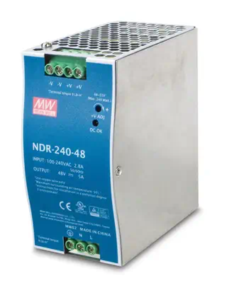 Ernitec ELECTRA-PWR-240-48 unité d'alimentation d'énergie 240 W Bleu - Boitier d'alimentation - visuel 1