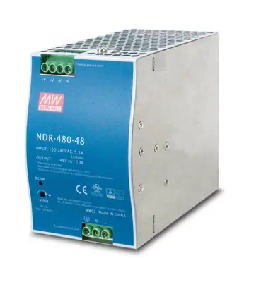 Ernitec ELECTRA-PWR-480-48 unité d'alimentation d'énergie 480 W Bleu - Boitier d'alimentation - visuel 1