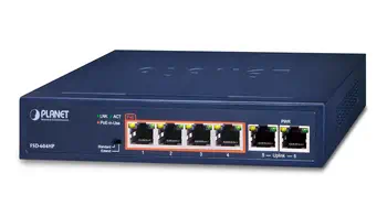 Acheter Switchs et Hubs PLANET FSD-604HP-SD