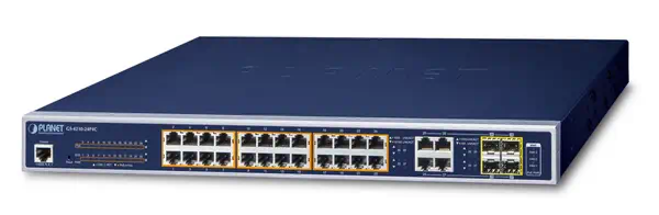 PLANET GS-4210-24P4C commutateur réseau Géré L2/L4 Gigabit Ethernet (10/100/1000) Connexion Ethernet - Switchs et Hubs - visuel 1