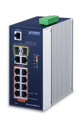 PLANET IGS-4215-8P2T2S commutateur réseau Géré L2/L4 Gigabit Ethernet (10/100/1000) Connexion Ethern - Switchs et Hubs - visuel 1