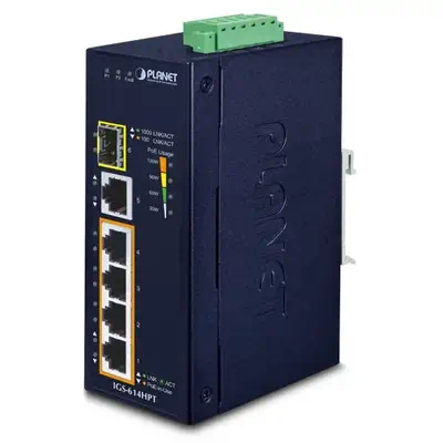 PLANET IGS-614HPT commutateur réseau Non-géré Gigabit Ethernet (10/100/1000) Connexion Ethernet, sup - Switchs et Hubs - visuel 1