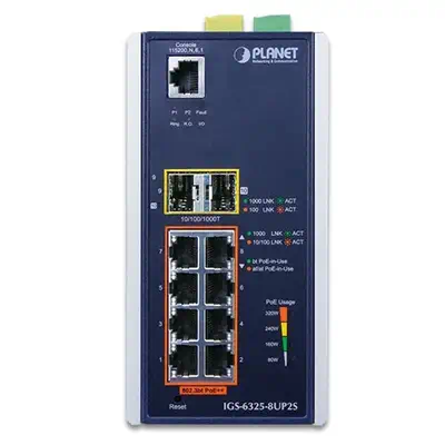 PLANET IGS-6325-8UP2S commutateur réseau Géré L3 Gigabit Ethernet (10/100/1000) Connexion Ethernet,  - Switchs et Hubs - visuel 2