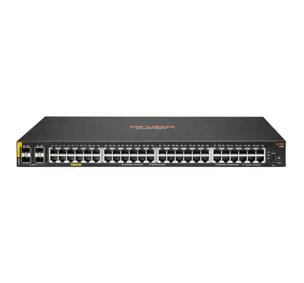 HPE Aruba Networking CX 6100 48G 4SFP+ Géré L3 Gigabit Ethernet (10/100/1000) 1U - Switchs et Hubs - visuel 1