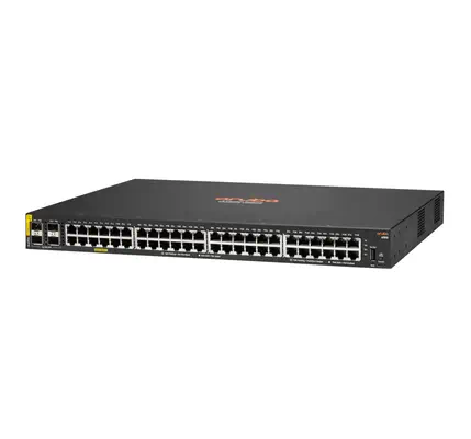 HPE Aruba Networking CX 6100 48G 4SFP+ Géré L3 Gigabit Ethernet (10/100/1000) 1U - Switchs et Hubs - visuel 2