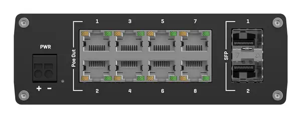 Teltonika TSW200 Non-géré Gigabit Ethernet (10/100/1000) Connexion Ethernet, supportant l'alimentati - Switchs et Hubs - visuel 4