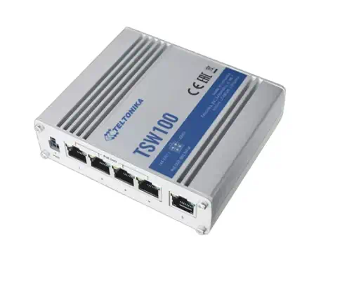 Teltonika TSW100 commutateur réseau Gigabit Ethernet (10/100/1000) Connexion Ethernet, supportant l' - Switchs et Hubs - visuel 2