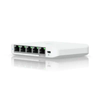 Ubiquiti UniFi Flex Mini 2.5G Géré 2.5G Ethernet (100/1000/2500) Connexion Ethernet, supportant l'al - Switchs et Hubs - visuel 2
