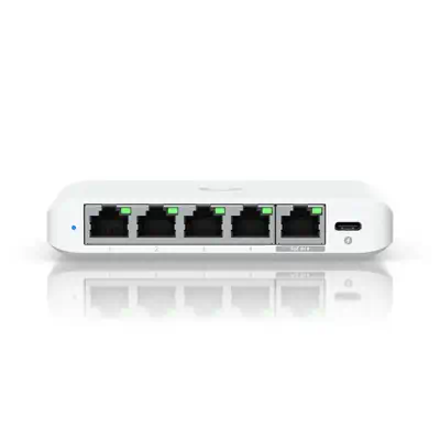 Ubiquiti UniFi Flex Mini 2.5G Géré 2.5G Ethernet (100/1000/2500) Connexion Ethernet, supportant l'al - Switchs et Hubs - visuel 1