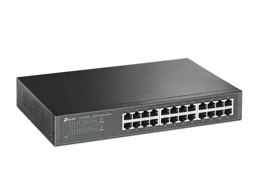TP-Link TL-SG1024D commutateur réseau Non-géré Gigabit Ethernet (10/100/1000) Gris - Switchs et Hubs - visuel 2