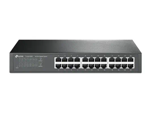 TP-Link TL-SG1024D commutateur réseau Non-géré Gigabit Ethernet (10/100/1000) Gris - Switchs et Hubs - visuel 1