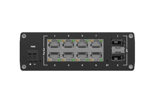 Teltonika TSW202 Géré L2 Gigabit Ethernet (10/100/1000) Connexion Ethernet, supportant l'alimentatio - Switchs et Hubs - visuel 5