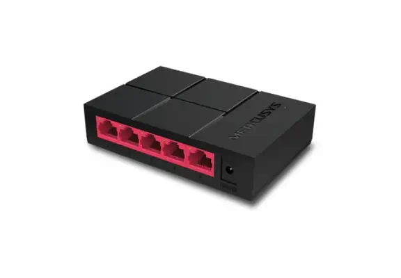Mercusys MS105G commutateur réseau Non-géré Gigabit Ethernet (10/100/1000) Noir - Switchs et Hubs - visuel 3